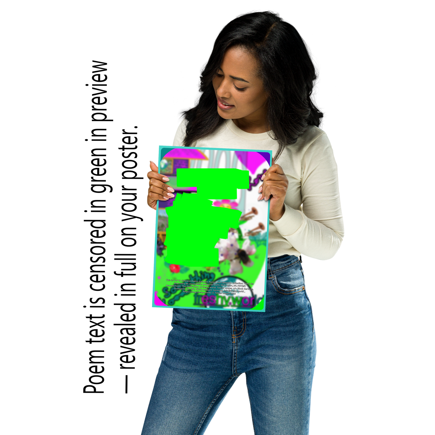 Collectors Poster - White Luminosity #1