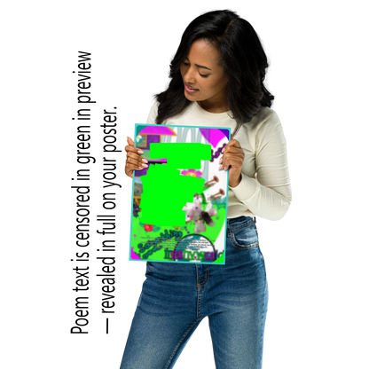 Collectors Poster - White Luminosity #1