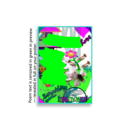 Collectors Poster - White Luminosity #1