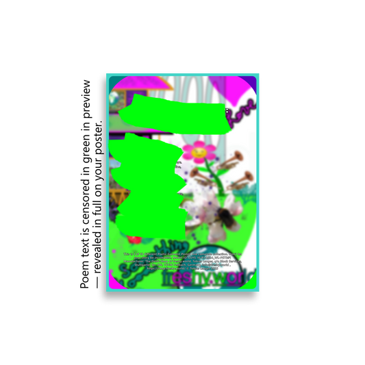 Collectors Poster - White Luminosity #1